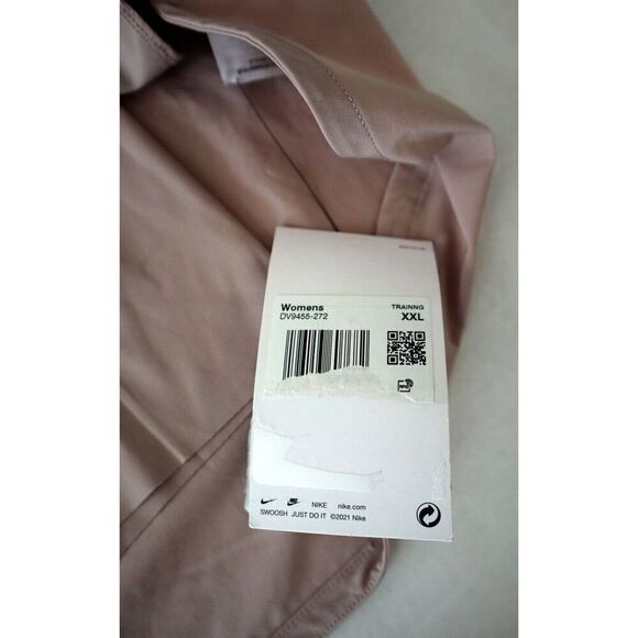 Nike DV9455-272 Women's Sz 2XL Taupe Dri-FIT Bliss Mid-Rise Training Skort - Picture 5 of 12